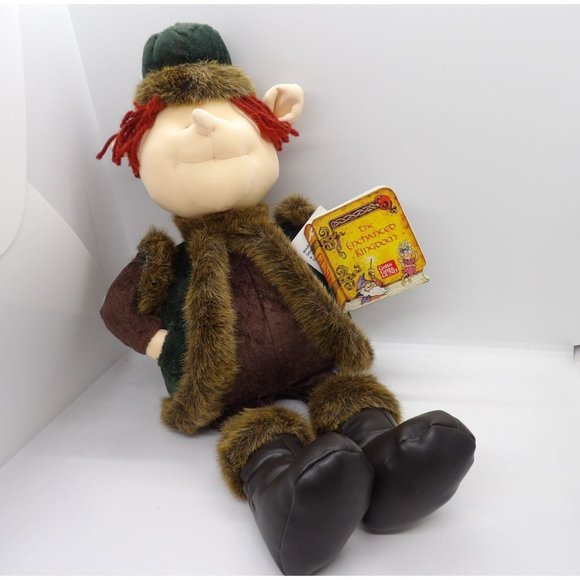 Vintage Gund Enchanted Kingdoom Cunliff Troll 17 in. 1992 - Picture 5 of 5